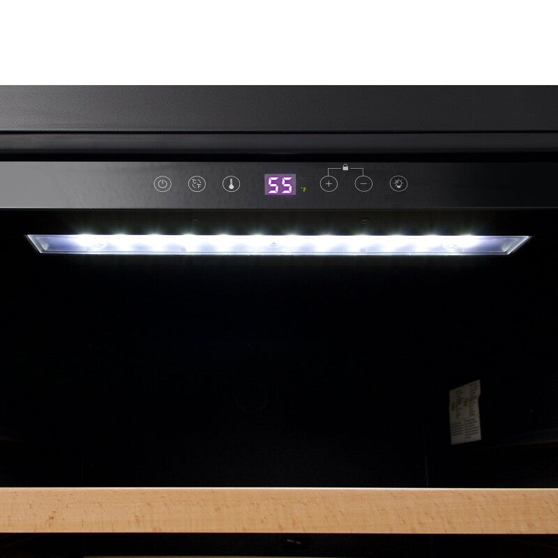 165 Bottle DESIGNER Series Wine Cooler - (WCD176SZ3S) - AVANTI