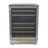 43 Bottle DESIGNER Series Dual-Zone Wine Cooler - (WCD46DZ3S) - AVANTI
