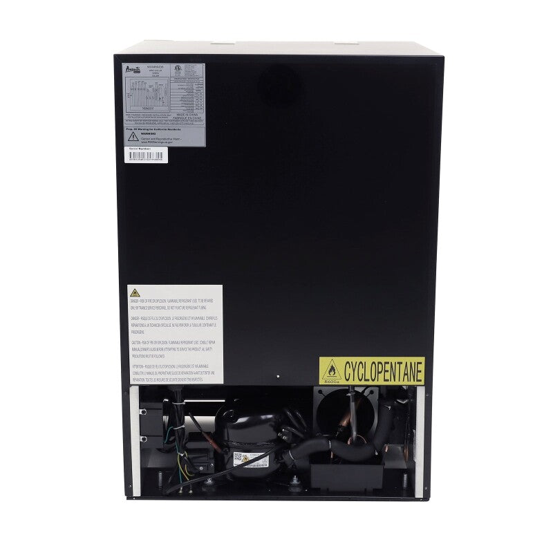 43 Bottle DESIGNER Series Dual-Zone Wine Cooler - (WCD46DZ3S) - AVANTI