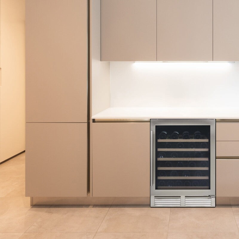 51 Bottle DESIGNER Series Wine Cooler - (WCD52SZ3S) - AVANTI