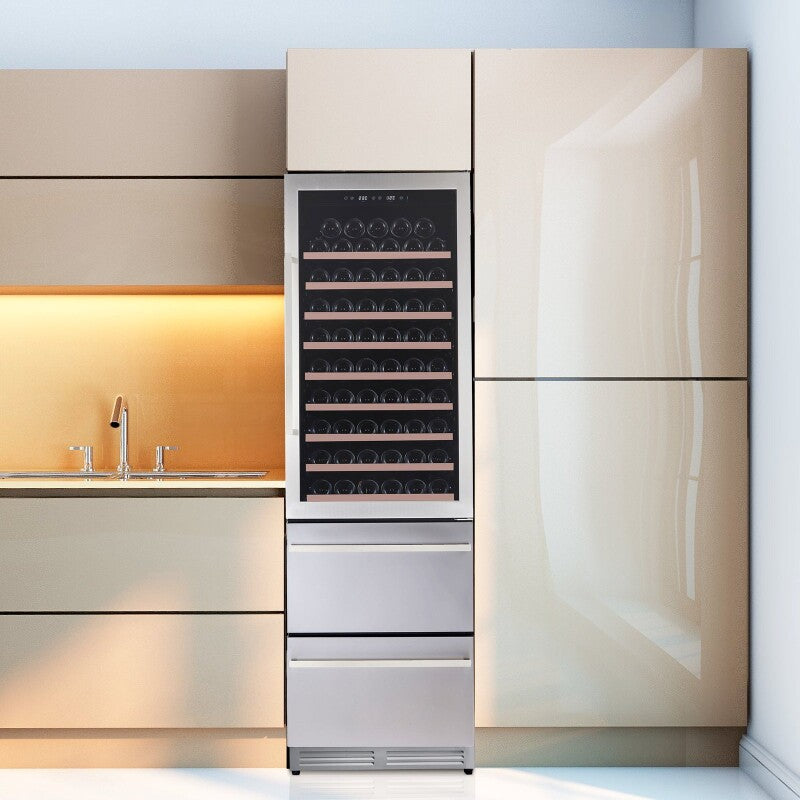 108 Bottle ELITE Series Wine Cooler - (WCDD108E3S) - AVANTI
