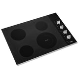 30-inch Electric Ceramic Glass Cooktop with Dual Radiant Element - (WCE55US0HS) - WHIRLPOOL
