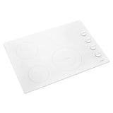 30-inch Electric Ceramic Glass Cooktop with Dual Radiant Element - (WCE55US0HW)