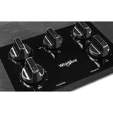 36-inch Electric Ceramic Glass Cooktop with Dual Radiant Element - (WCE55US6HB) - WHIRLPOOL