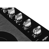 30-inch Electric Ceramic Glass Cooktop with Two Dual Radiant Elements - (WCE77US0HS) - WHIRLPOOL