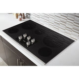 36-inch Electric Ceramic Glass Cooktop with Two Dual Radiant Elements - (WCE77US6HS) - WHIRLPOOL