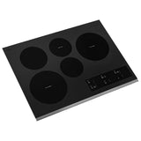 30-inch Electric Ceramic Glass Cooktop with Two Dual Radiant Elements - (WCE97US0KS)