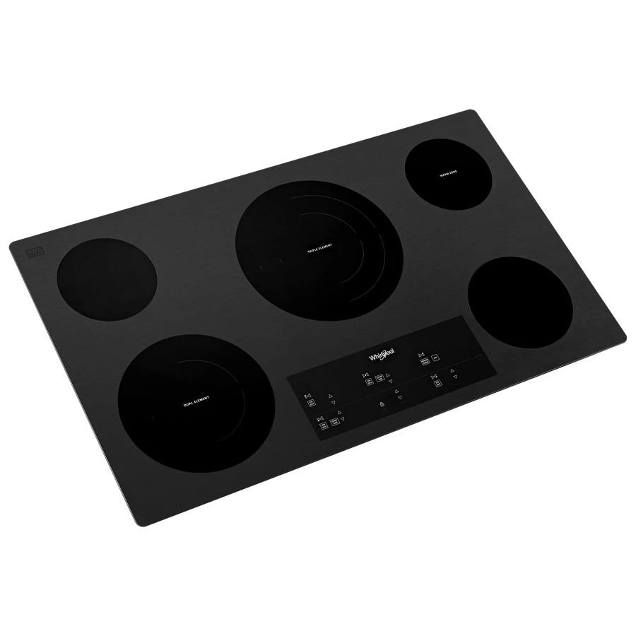 36-inch Electric Ceramic Glass Cooktop with Triple Radiant Element - (WCE97US6KB)