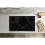 36-inch Electric Ceramic Glass Cooktop with Triple Radiant Element - (WCE97US6KS)