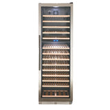 154 Bottle DESIGNER Series Dual-Zone Wine Cooler - (WCF154S3SD) - AVANTI
