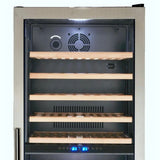 154 Bottle DESIGNER Series Dual-Zone Wine Cooler - (WCF154S3SD) - AVANTI