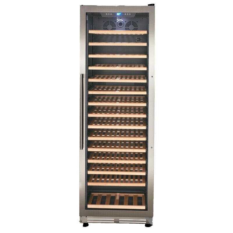 165 Bottle DESIGNER Series Wine Cooler - (WCF165S3SS) - AVANTI