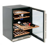 43 Bottle DESIGNER Series Dual-Zone Wine Cooler - (WCF43S3SD) - AVANTI