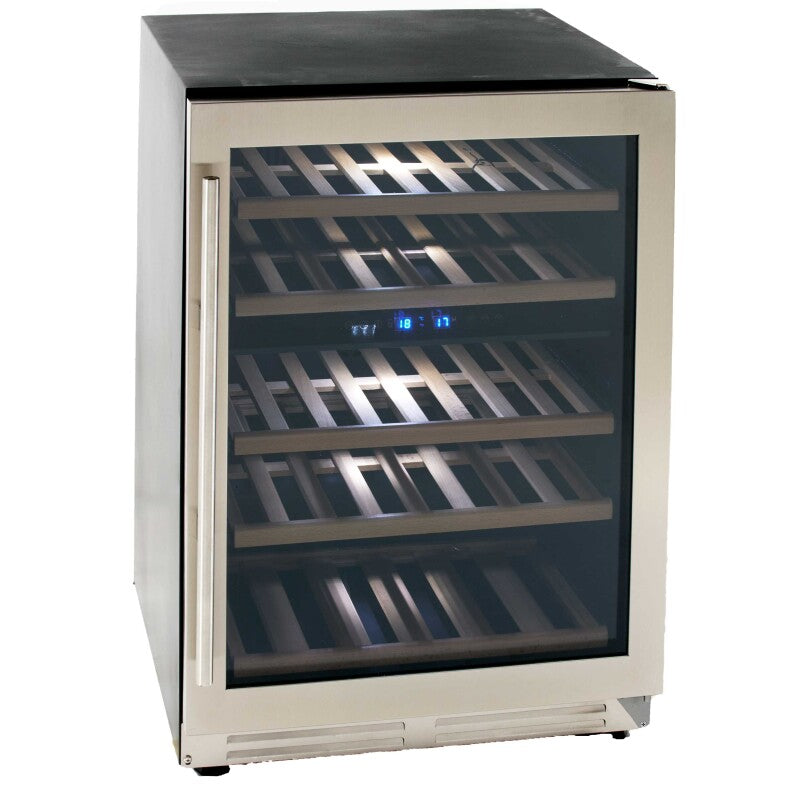 43 Bottle DESIGNER Series Dual-Zone Wine Cooler - (WCF43S3SD) - AVANTI