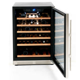 51 Bottle DESIGNER Series Wine Cooler - (WCF51S3SS) - AVANTI