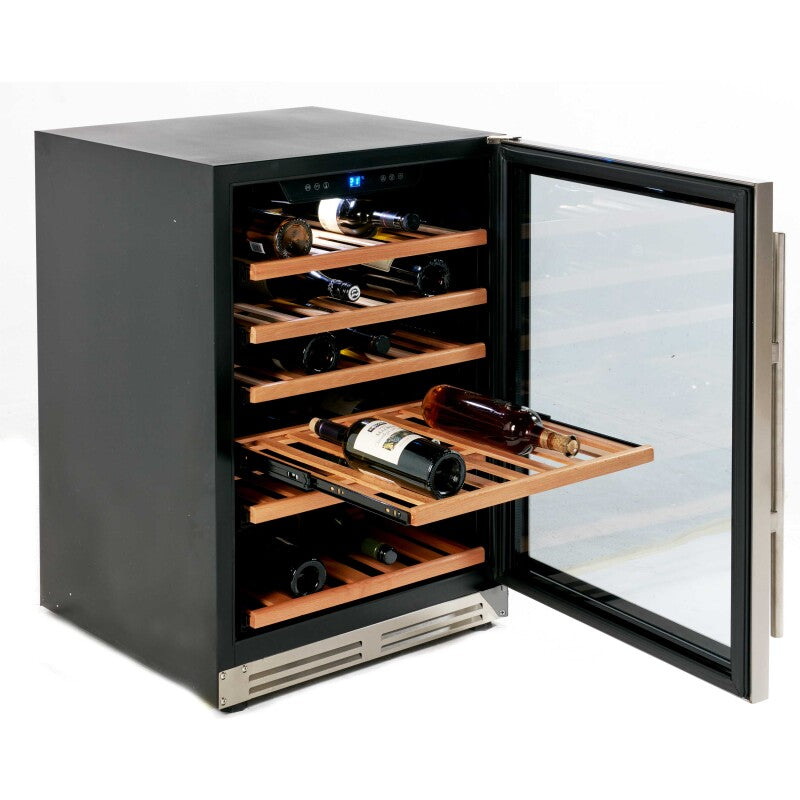 51 Bottle DESIGNER Series Wine Cooler - (WCF51S3SS) - AVANTI