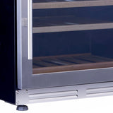 51 Bottle DESIGNER Series Wine Cooler - (WCF51S3SS) - AVANTI