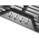30-inch Gas Cooktop with EZ-2-Lift??? Hinged Cast-Iron Grates - (WCGK5030PS)