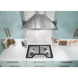 30-inch Gas Cooktop with EZ-2-Lift??? Hinged Cast-Iron Grates - (WCGK5030PS)