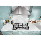 36-inch Gas Cooktop with EZ-2-Lift??? Hinged Cast-Iron Grates - (WCGK5036PS)