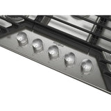 36-inch Gas Cooktop with Fifth Burner - (WCGK7036PS)