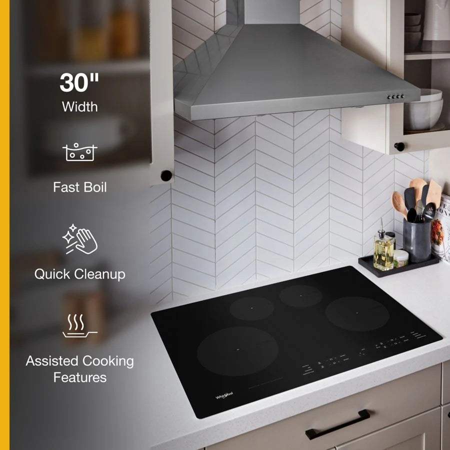 30-Inch Induction Cooktop - (WCI55US0JB)