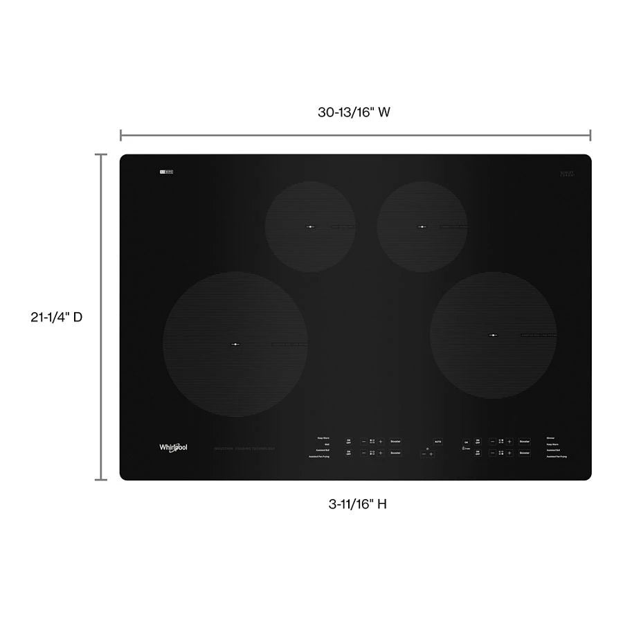 30-Inch Induction Cooktop - (WCI55US0JB)