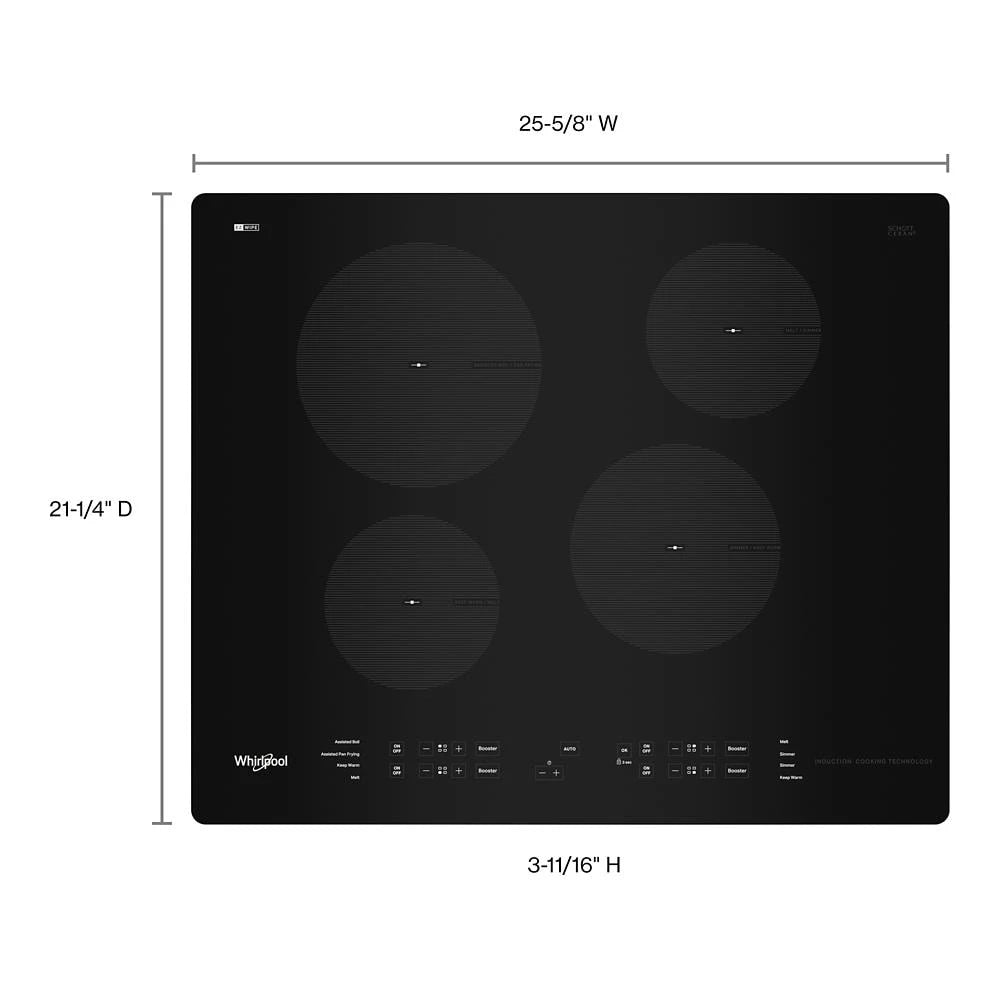 24-Inch Small Space Induction Cooktop - (WCI55US4JB)