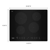 24-Inch Small Space Induction Cooktop - (WCI55US4JB)