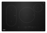 Whirlpool 30-inch Intelligent Induction Cooktop WCIT7030SB, Black