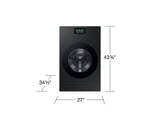 5.3 cu. ft. Bespoke AI Laundry Ventless Combo™ All-in-One Ultra Capacity Washer and Heat Pump Dryer with AI Home - (WD53DBA900HBA1)