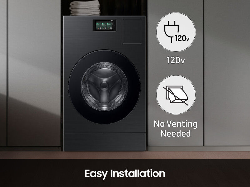 5.3 cu. ft. Bespoke AI Laundry Ventless Combo™ All-in-One Ultra Capacity Washer and Heat Pump Dryer with AI Home - (WD53DBA900HBA1)