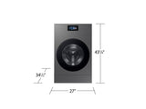 27-Inch-Wide All-In-One Washer Dryers - (WD90F53AVSUS)