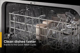 Whirlpool WDF341PAPB dishwasher control panel detail