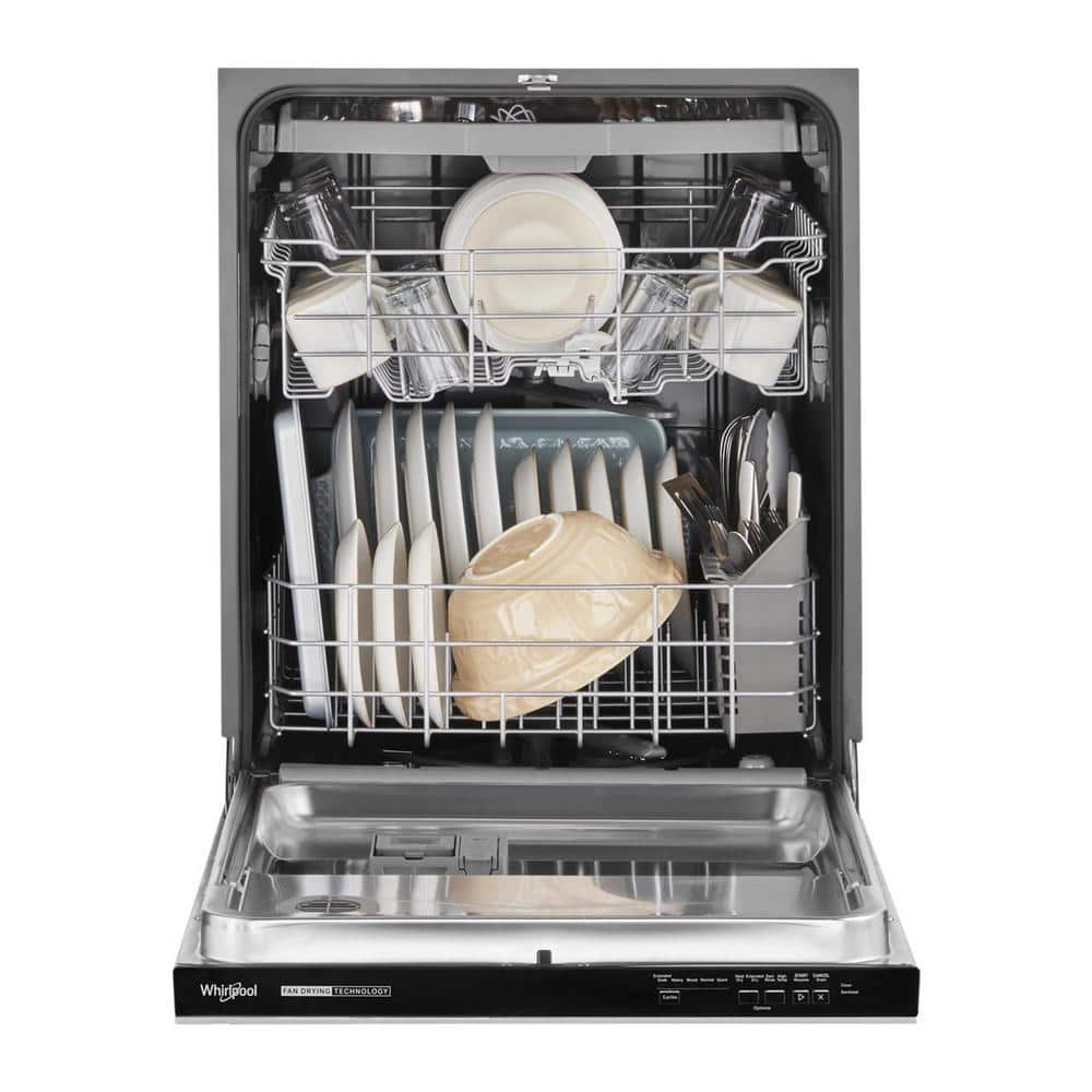 Whirlpool WDP730HAMZ dishwasher interior racks