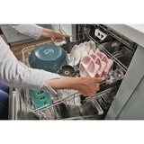 Eco Series Quiet Dishwasher with a washing 3rd Rack & Water Repellent Silverware Basket - (WDTS7024RZ)