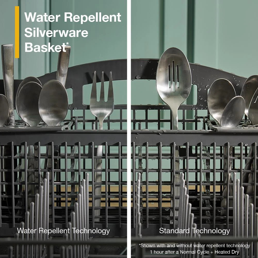 Eco Series Quiet Dishwasher with a washing 3rd Rack & Water Repellent Silverware Basket - (WDTS7024RZ)