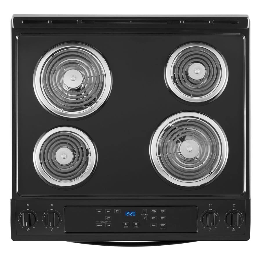 4.8 Cu. Ft. Whirlpool?? Electric Range with Frozen Bake??? Technology - (WEC310S0LB)