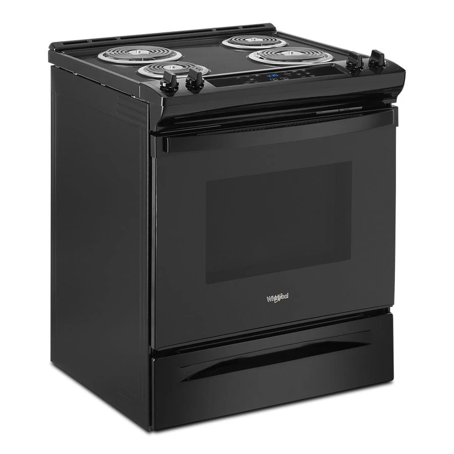 4.8 Cu. Ft. Whirlpool?? Electric Range with Frozen Bake??? Technology - (WEC310S0LB)