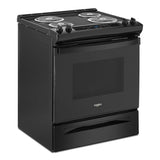 4.8 Cu. Ft. Whirlpool?? Electric Range with Frozen Bake??? Technology - (WEC310S0LB)
