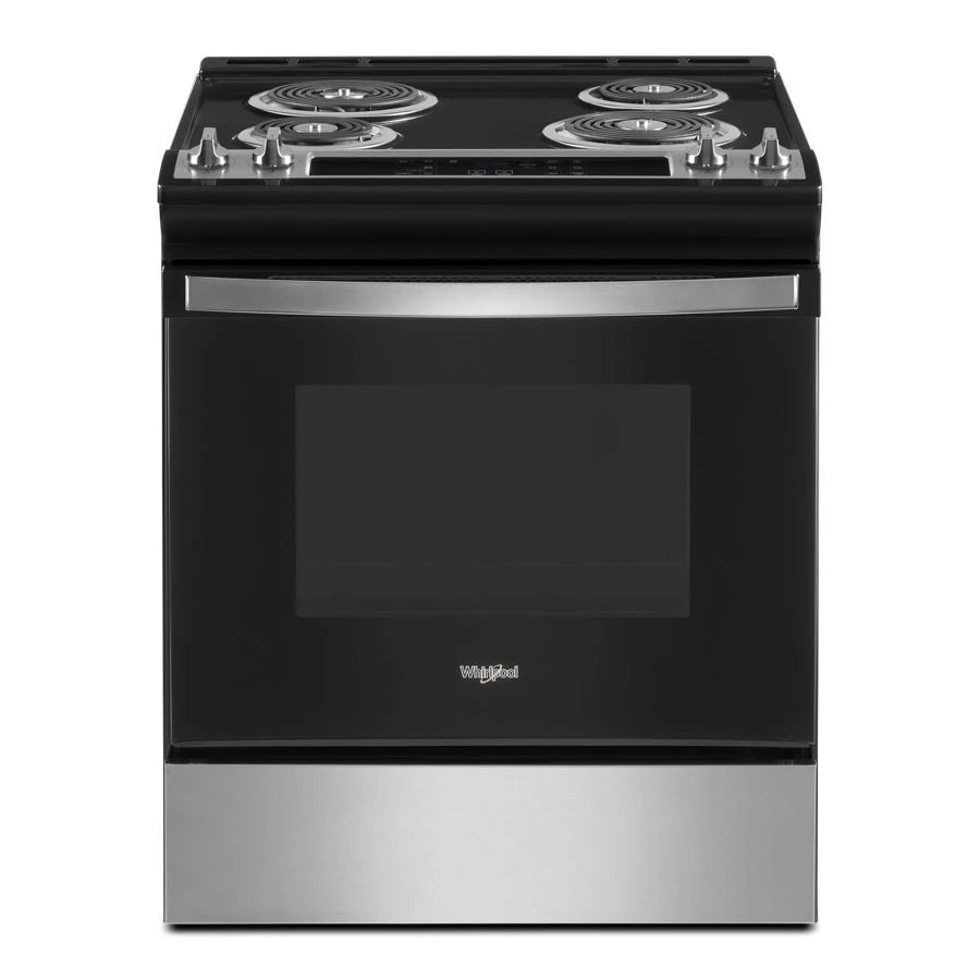 4.8 Cu. Ft. Whirlpool?? Electric Range with Frozen Bake??? Technology - (WEC310S0LS)