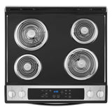 4.8 Cu. Ft. Whirlpool?? Electric Range with Frozen Bake??? Technology - (WEC310S0LS)