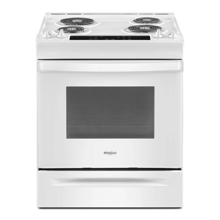 4.8 Cu. Ft. Whirlpool?? Electric Range with Frozen Bake??? Technology - (WEC310S0LW)