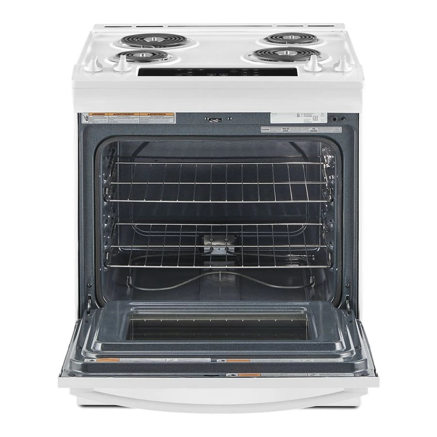 4.8 Cu. Ft. Whirlpool?? Electric Range with Frozen Bake??? Technology - (WEC310S0LW)