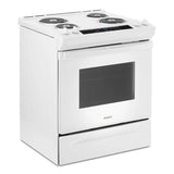 4.8 Cu. Ft. Whirlpool?? Electric Range with Frozen Bake??? Technology - (WEC310S0LW)