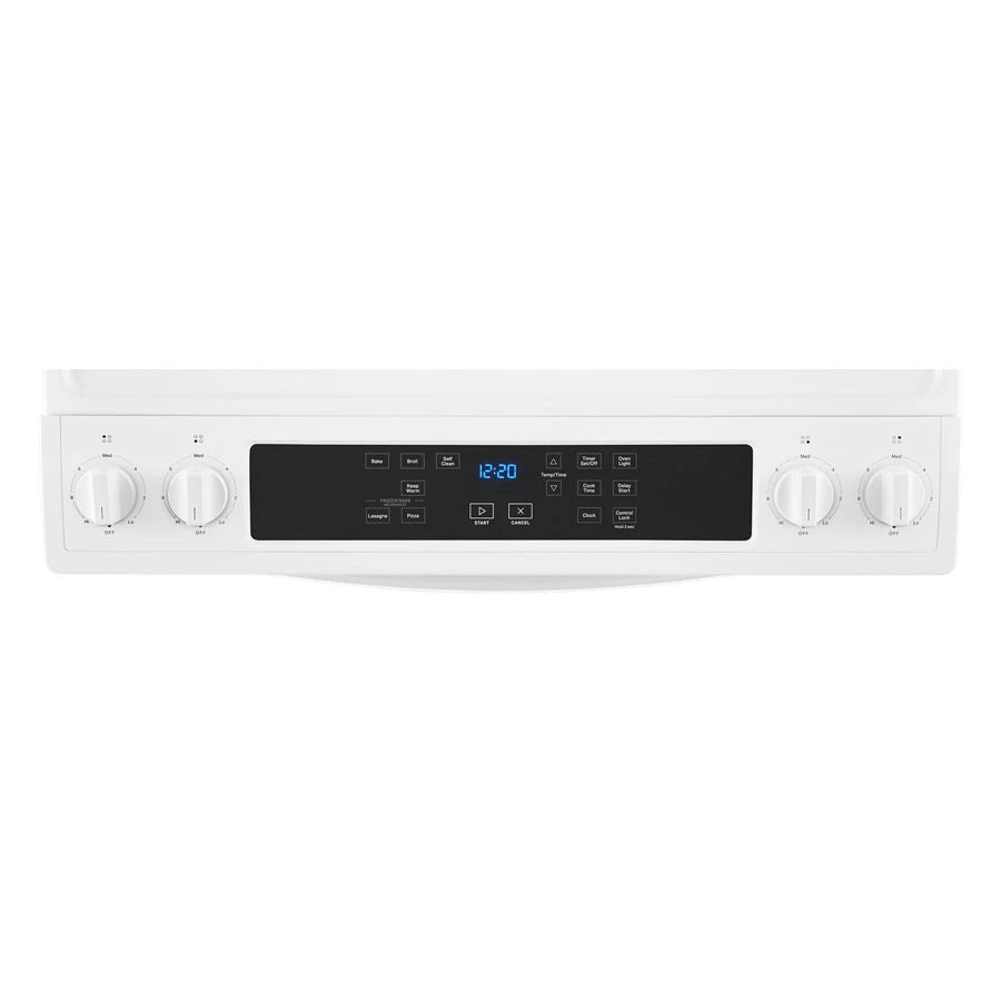 4.8 Cu. Ft. Whirlpool?? Electric Range with Frozen Bake??? Technology - (WEC310S0LW)