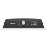 7.0 Cu. Ft. Top Load Electric Moisture Sensing Dryer with Steam - (WED5050LW) - WHIRLPOOL