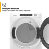 7.4 cu. ft. Front Load Electric Dryer with Intuitive Touch Controls - (WED5620HW) - WHIRLPOOL