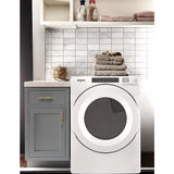 7.4 cu. ft. Front Load Electric Dryer with Intuitive Touch Controls - (WED5620HW) - WHIRLPOOL