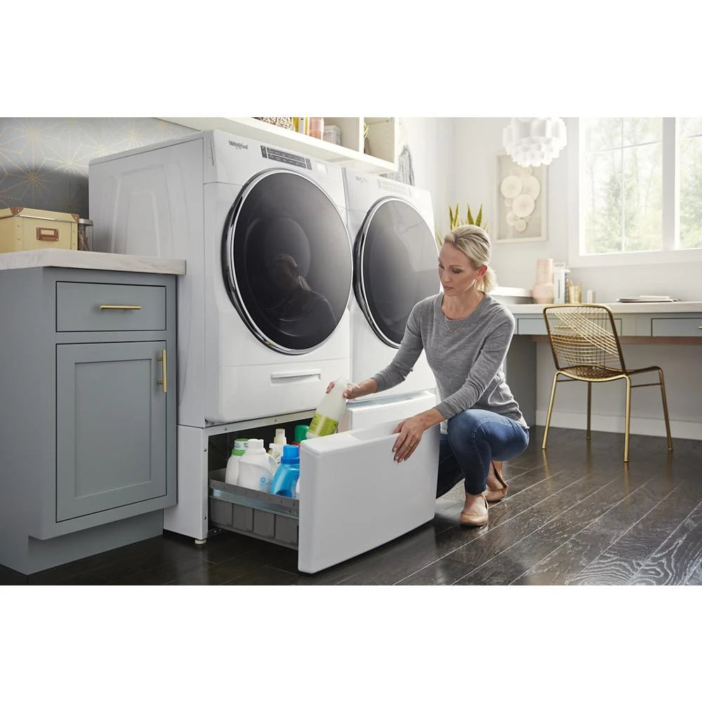 7.4 cu. ft. Front Load Electric Dryer with Intuitive Touch Controls - (WED5620HW) - WHIRLPOOL